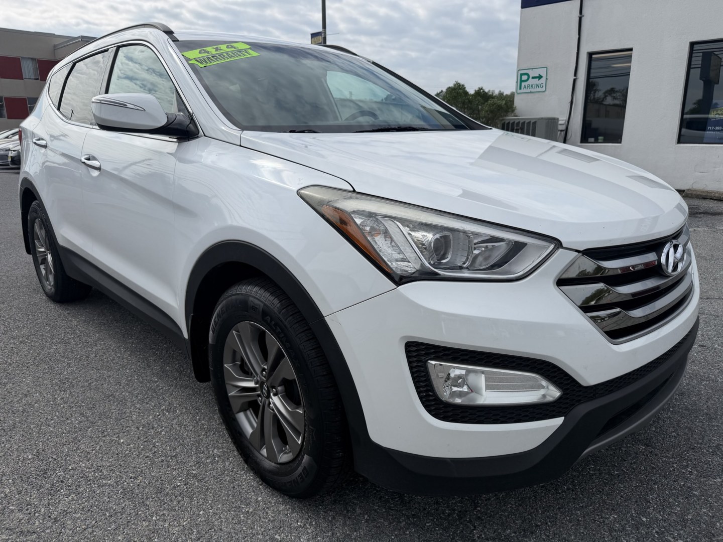 2016 WHITE Hyundai Santa Fe Sport 2.4 AWD (5XYZUDLB8GG) with an 2.4L L4 DOHC 16V engine, 6A transmission, located at 1254 Manheim Pike, Lancaster, PA, 17601, (717) 393-9133, 40.062870, -76.323273- Photo#5