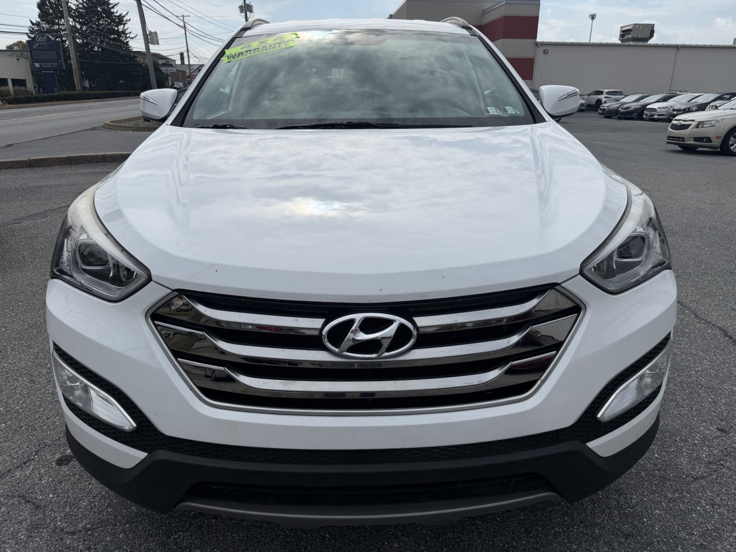 2016 WHITE Hyundai Santa Fe Sport 2.4 AWD (5XYZUDLB8GG) with an 2.4L L4 DOHC 16V engine, 6A transmission, located at 1254 Manheim Pike, Lancaster, PA, 17601, (717) 393-9133, 40.062870, -76.323273- Photo#6