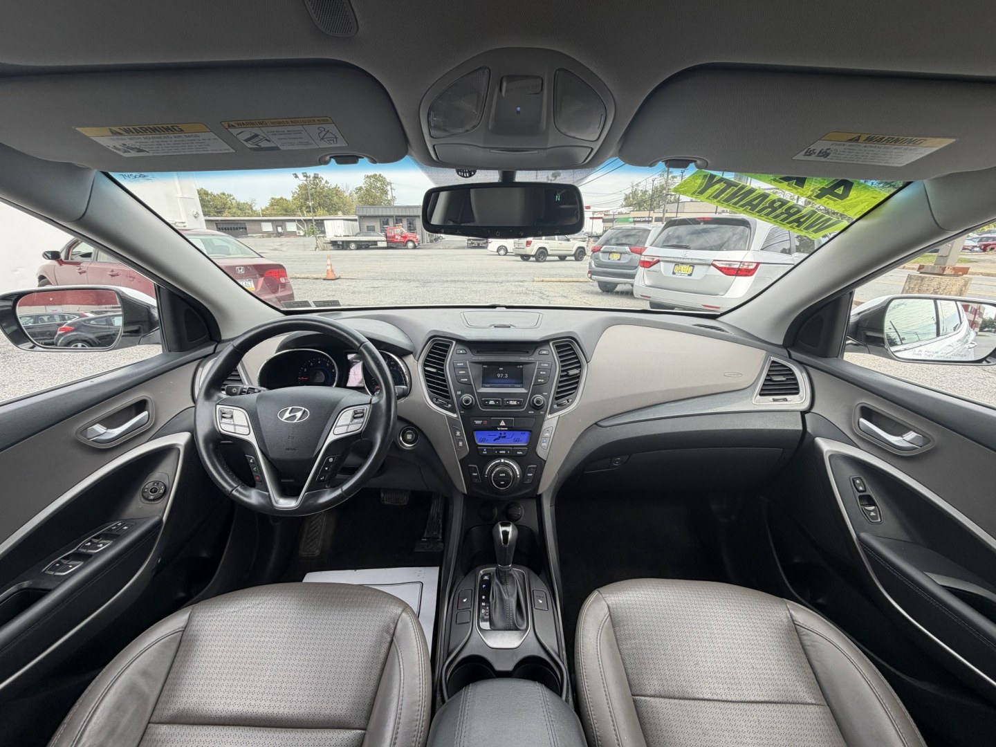 2016 WHITE Hyundai Santa Fe Sport 2.4 AWD (5XYZUDLB8GG) with an 2.4L L4 DOHC 16V engine, 6A transmission, located at 1254 Manheim Pike, Lancaster, PA, 17601, (717) 393-9133, 40.062870, -76.323273- Photo#7