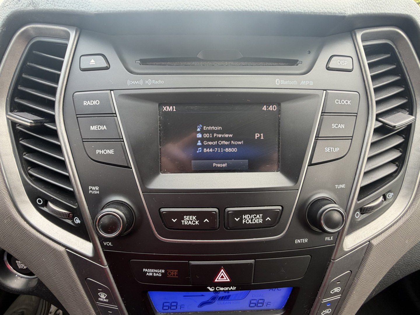 2016 WHITE Hyundai Santa Fe Sport 2.4 AWD (5XYZUDLB8GG) with an 2.4L L4 DOHC 16V engine, 6A transmission, located at 1254 Manheim Pike, Lancaster, PA, 17601, (717) 393-9133, 40.062870, -76.323273- Photo#9