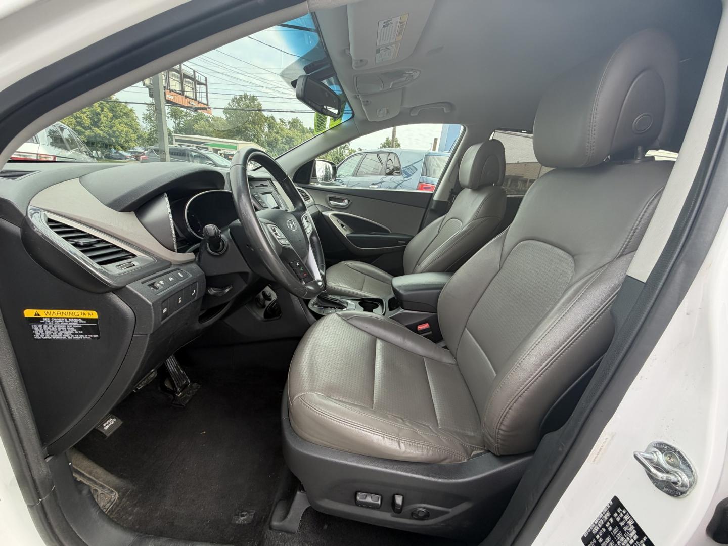 2016 WHITE Hyundai Santa Fe Sport 2.4 AWD (5XYZUDLB8GG) with an 2.4L L4 DOHC 16V engine, 6A transmission, located at 1254 Manheim Pike, Lancaster, PA, 17601, (717) 393-9133, 40.062870, -76.323273- Photo#10