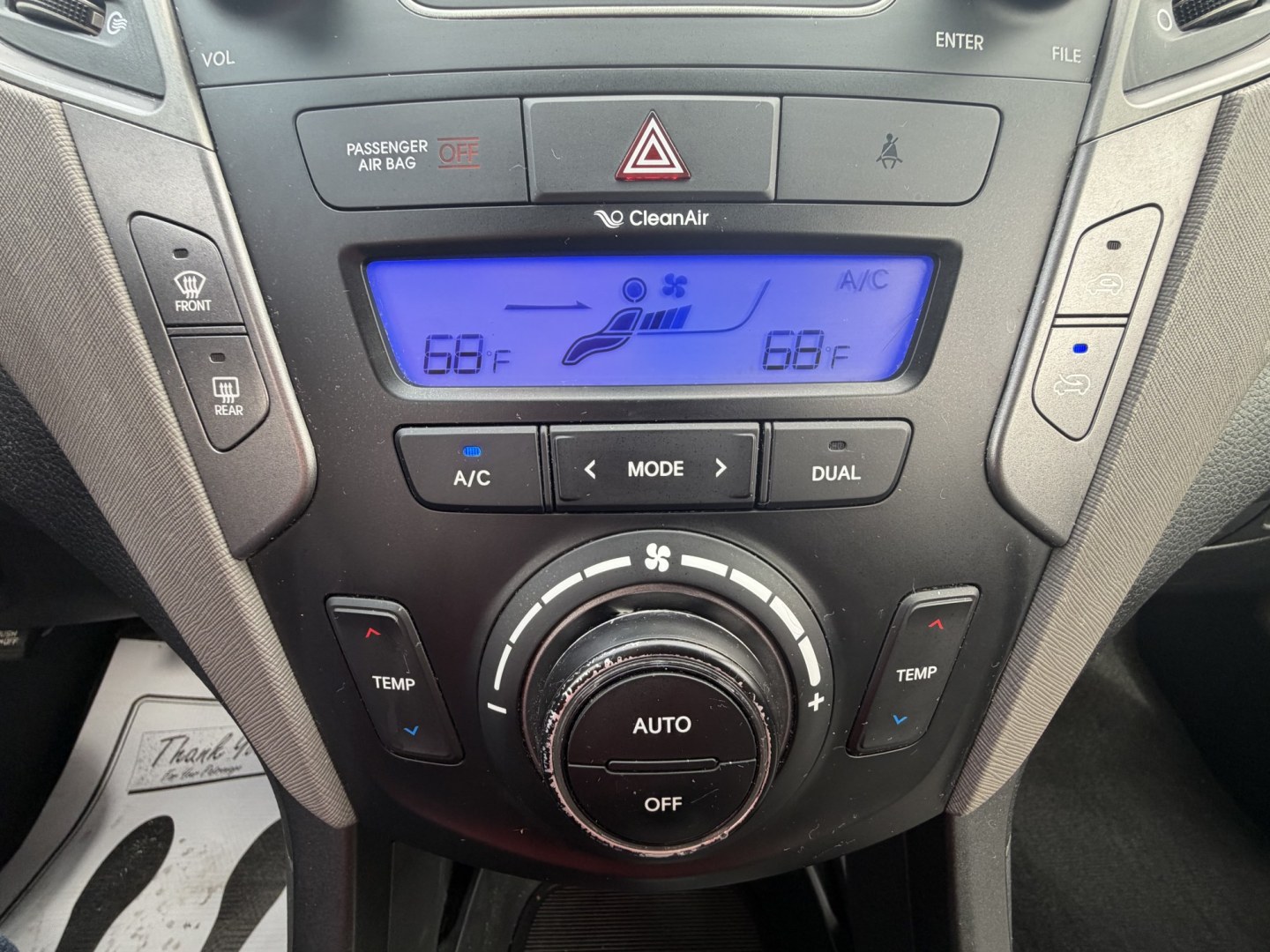 2016 WHITE Hyundai Santa Fe Sport 2.4 AWD (5XYZUDLB8GG) with an 2.4L L4 DOHC 16V engine, 6A transmission, located at 1254 Manheim Pike, Lancaster, PA, 17601, (717) 393-9133, 40.062870, -76.323273- Photo#12