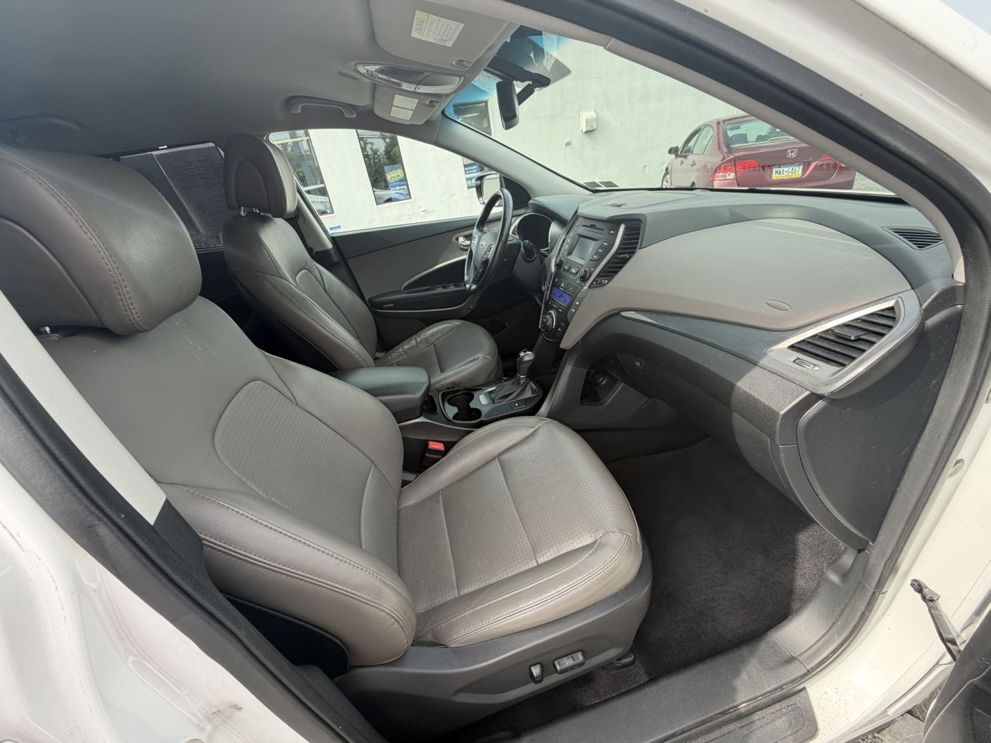 2016 WHITE Hyundai Santa Fe Sport 2.4 AWD (5XYZUDLB8GG) with an 2.4L L4 DOHC 16V engine, 6A transmission, located at 1254 Manheim Pike, Lancaster, PA, 17601, (717) 393-9133, 40.062870, -76.323273- Photo#16