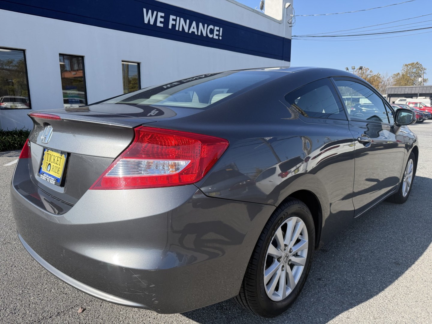2012 SILVER Honda Civic EX-L Coupe 5-Spd AT (2HGFG3B05CH) with an 1.8L L4 SOHC 16V engine, 5A transmission, located at 1254 Manheim Pike, Lancaster, PA, 17601, (717) 393-9133, 40.062870, -76.323273- Photo#3