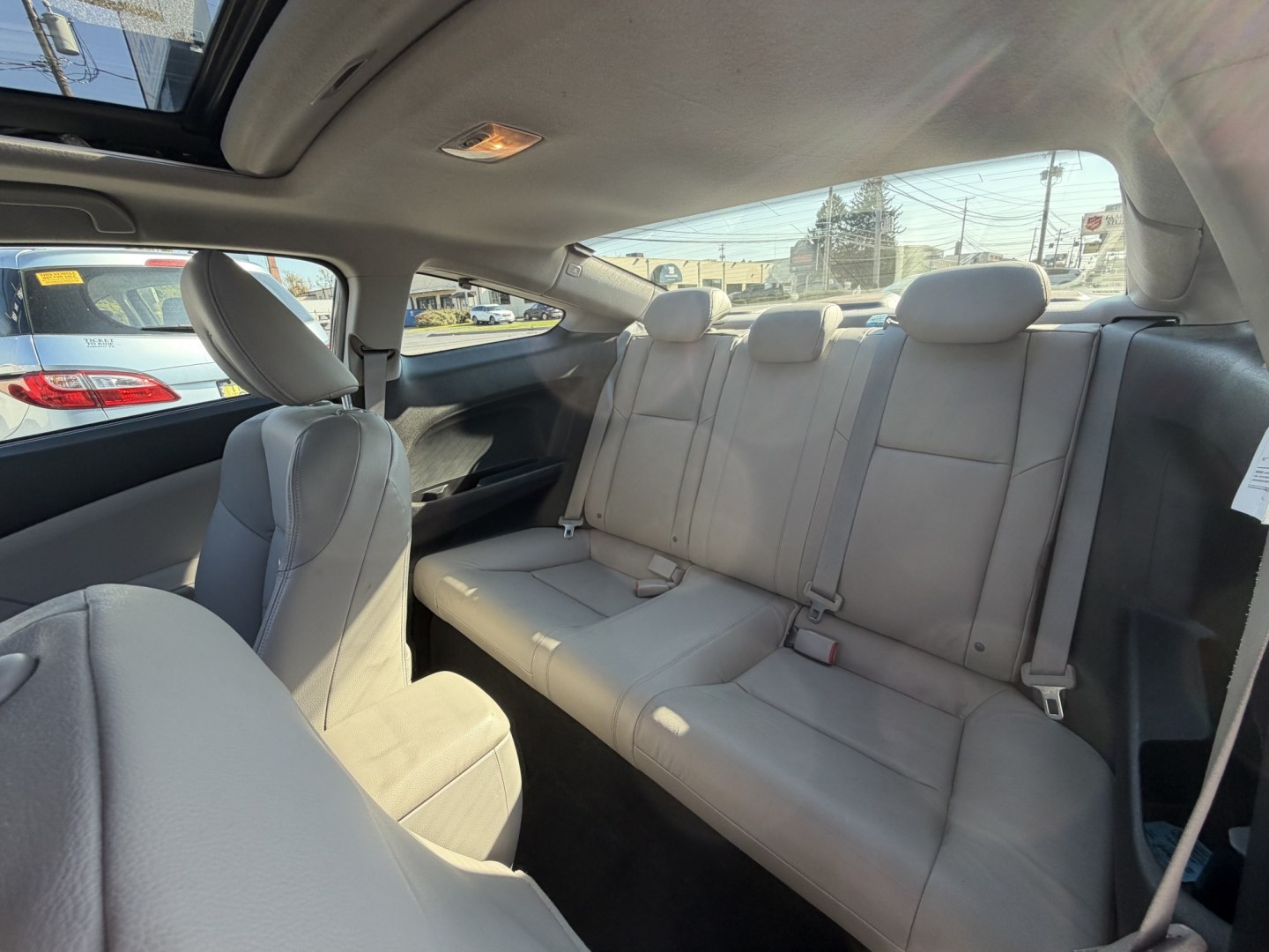 2012 SILVER Honda Civic EX-L Coupe 5-Spd AT (2HGFG3B05CH) with an 1.8L L4 SOHC 16V engine, 5A transmission, located at 1254 Manheim Pike, Lancaster, PA, 17601, (717) 393-9133, 40.062870, -76.323273- Photo#11
