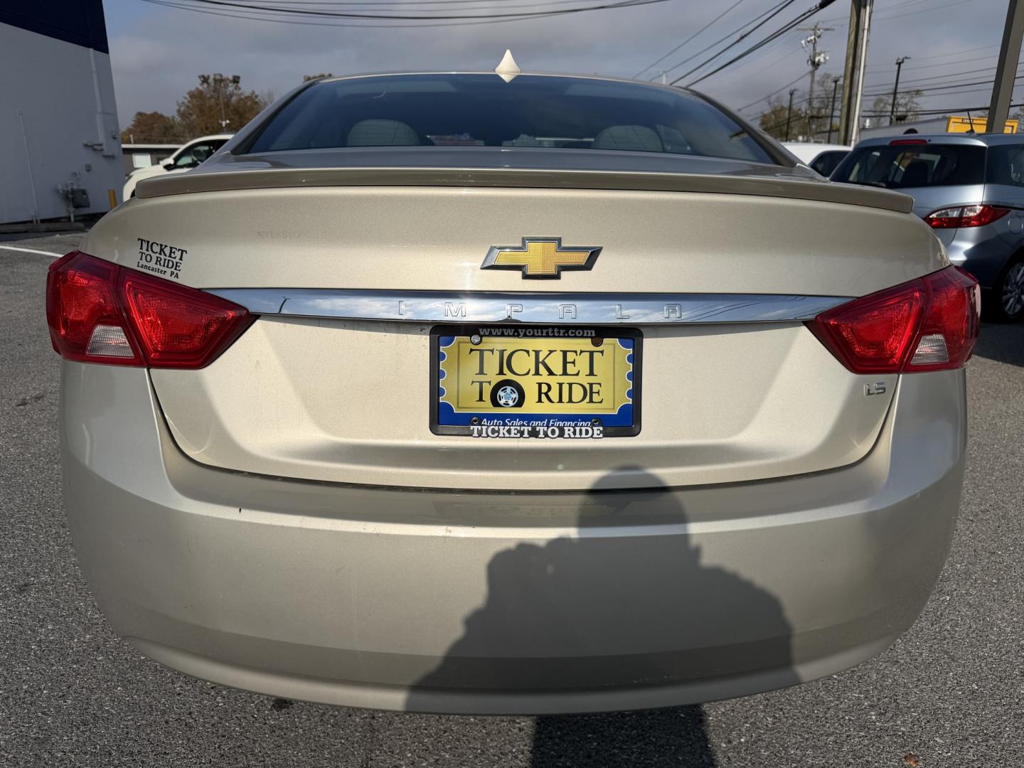 2014 GOLD Chevrolet Impala LS (2G11Y5SL3E9) with an 2.5L L4 DOHC 16V engine, 6-Speed Automatic transmission, located at 1254 Manheim Pike, Lancaster, PA, 17601, (717) 393-9133, 40.062870, -76.323273- Photo#3