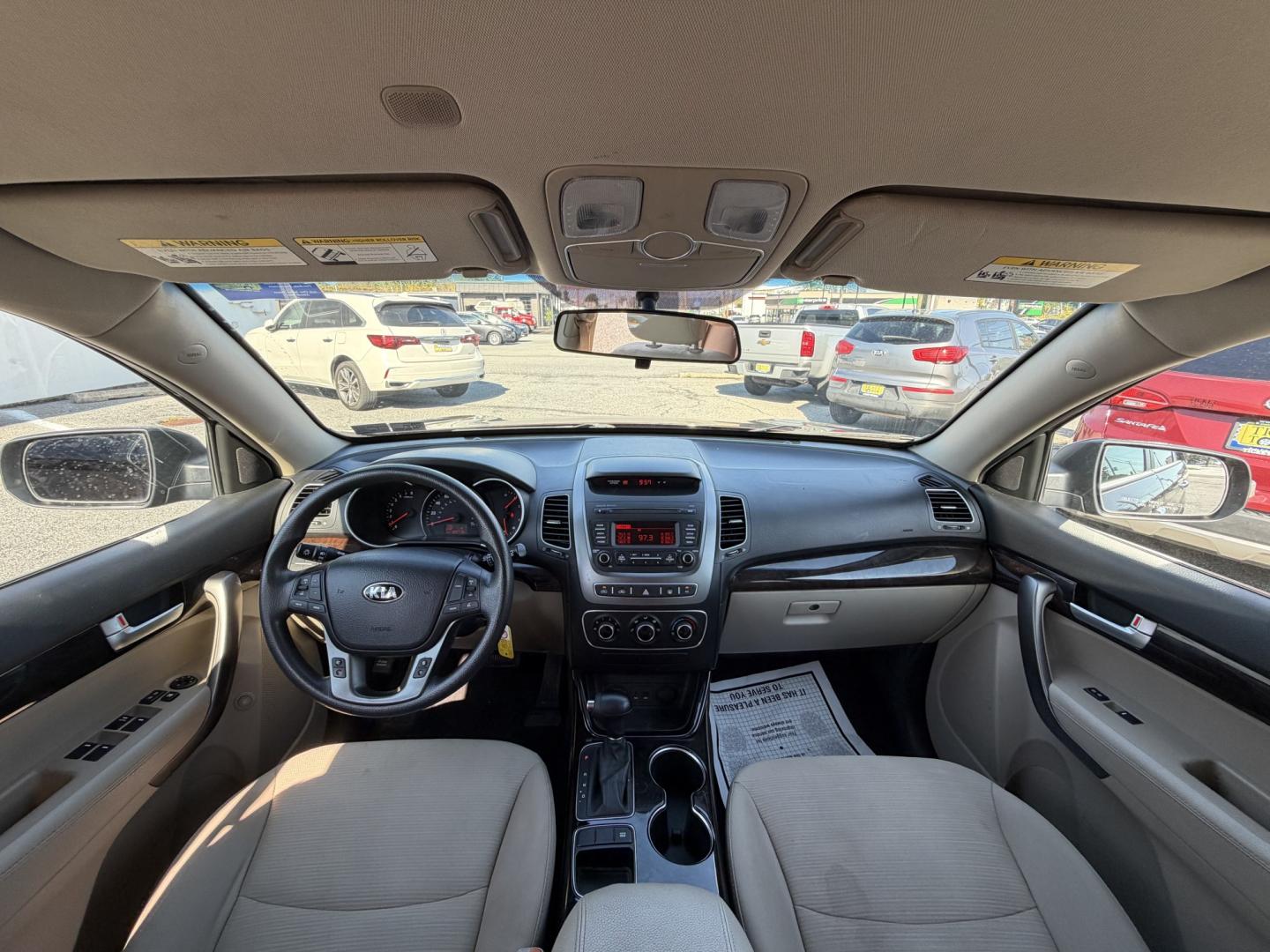2015 MAROON Kia Sorento LX AWD (5XYKTCA6XFG) with an 2.4L L4 DOHC 16V engine, 6-Speed Automatic transmission, located at 1254 Manheim Pike, Lancaster, PA, 17601, (717) 393-9133, 40.062870, -76.323273 - Make room for your daily routine and weekend adventures in this 2015 Kia Sorento LX AWD! This versatile SUV offers a spacious interior and flexible cargo space for groceries, sports gear, or luggage. All-wheel drive adds traction when road conditions change, while its convenient four-door design mak- Photo#10