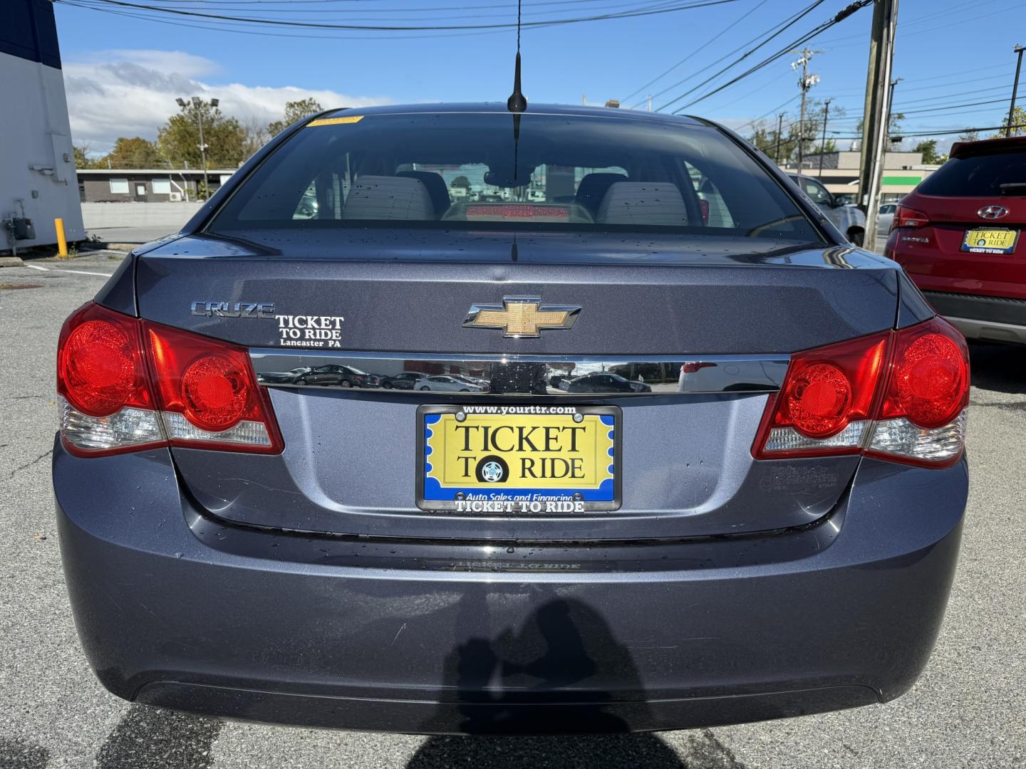 2014 BLUE Chevrolet Cruze LS Auto (1G1PA5SG1E7) with an 1.8L L4 DOHC 16V engine, 6-Speed Automatic transmission, located at 1254 Manheim Pike, Lancaster, PA, 17601, (717) 393-9133, 40.062870, -76.323273 - Bring style and practicality to your daily drive with this 2014 Chevrolet Cruze LS! This compact sedan pairs a sleek four-door design with the convenience of an automatic transmission, making it an appealing choice for commuting through Lancaster, running errands, and weekend outings. Its cabin offe- Photo#3