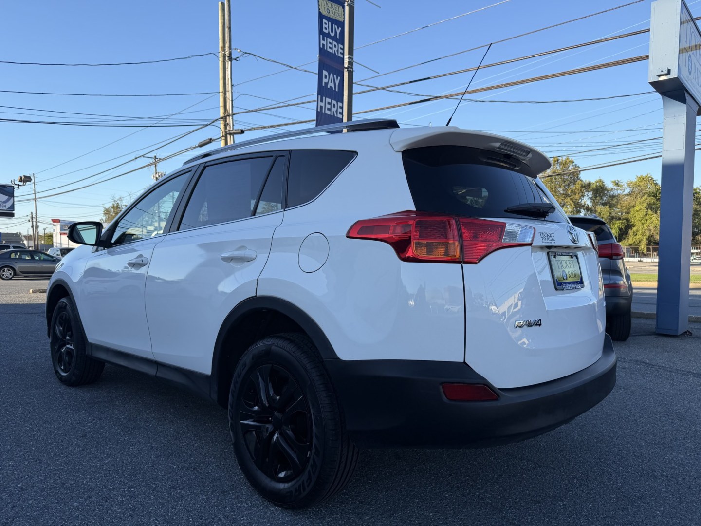 2015 WHITE Toyota RAV4 LE FWD (JTMZFREV7FD) with an 2.5L L4 DOHC 16V engine, 6-Speed Automatic transmission, located at 1254 Manheim Pike, Lancaster, PA, 17601, (717) 393-9133, 40.062870, -76.323273 - Make room for everyday adventures in this 2015 Toyota RAV4 LE FWD! With a roomy interior, versatile cargo space, and easy-to-drive design, this SUV is a practical choice for commuting, errands, and weekend getaways. Visit Ticket To Ride Auto Sales in Lancaster to take a closer look and explore finan- Photo#2