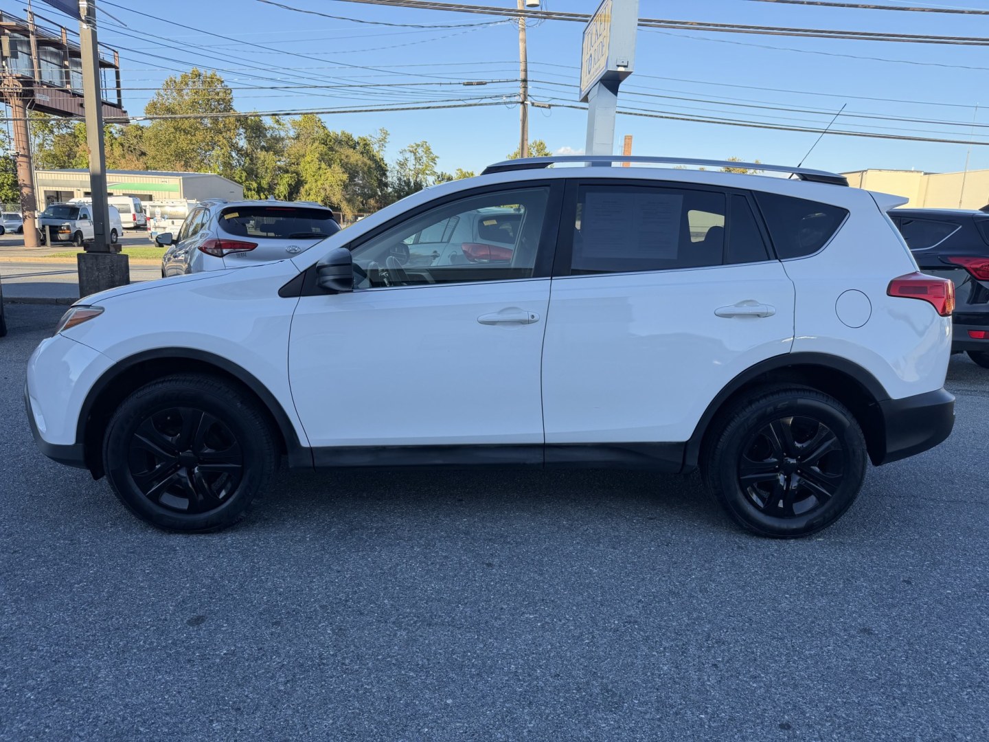 2015 WHITE Toyota RAV4 LE FWD (JTMZFREV7FD) with an 2.5L L4 DOHC 16V engine, 6-Speed Automatic transmission, located at 1254 Manheim Pike, Lancaster, PA, 17601, (717) 393-9133, 40.062870, -76.323273 - Make room for everyday adventures in this 2015 Toyota RAV4 LE FWD! With a roomy interior, versatile cargo space, and easy-to-drive design, this SUV is a practical choice for commuting, errands, and weekend getaways. Visit Ticket To Ride Auto Sales in Lancaster to take a closer look and explore finan- Photo#1