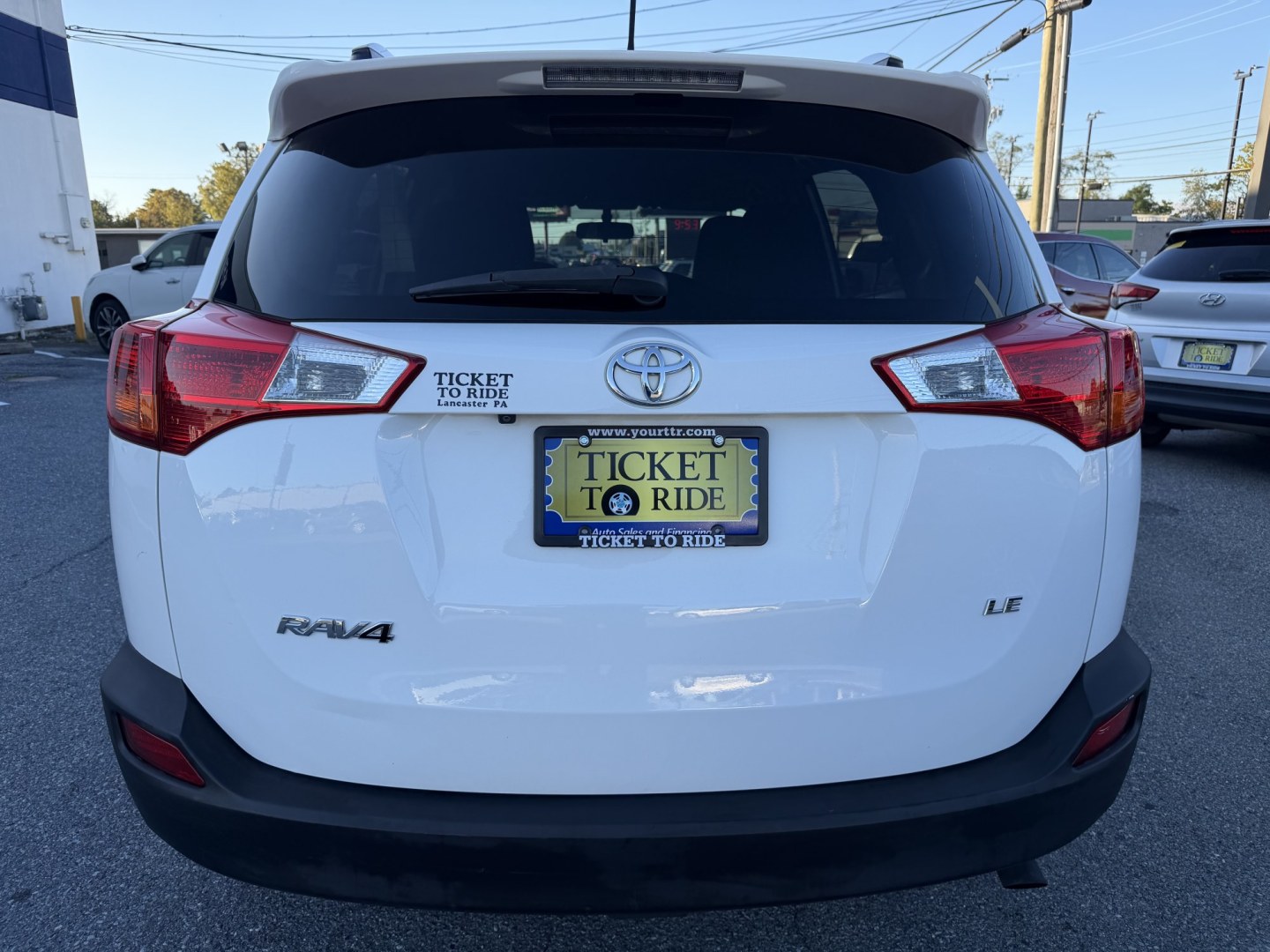 2015 WHITE Toyota RAV4 LE FWD (JTMZFREV7FD) with an 2.5L L4 DOHC 16V engine, 6-Speed Automatic transmission, located at 1254 Manheim Pike, Lancaster, PA, 17601, (717) 393-9133, 40.062870, -76.323273 - Make room for everyday adventures in this 2015 Toyota RAV4 LE FWD! With a roomy interior, versatile cargo space, and easy-to-drive design, this SUV is a practical choice for commuting, errands, and weekend getaways. Visit Ticket To Ride Auto Sales in Lancaster to take a closer look and explore finan- Photo#5