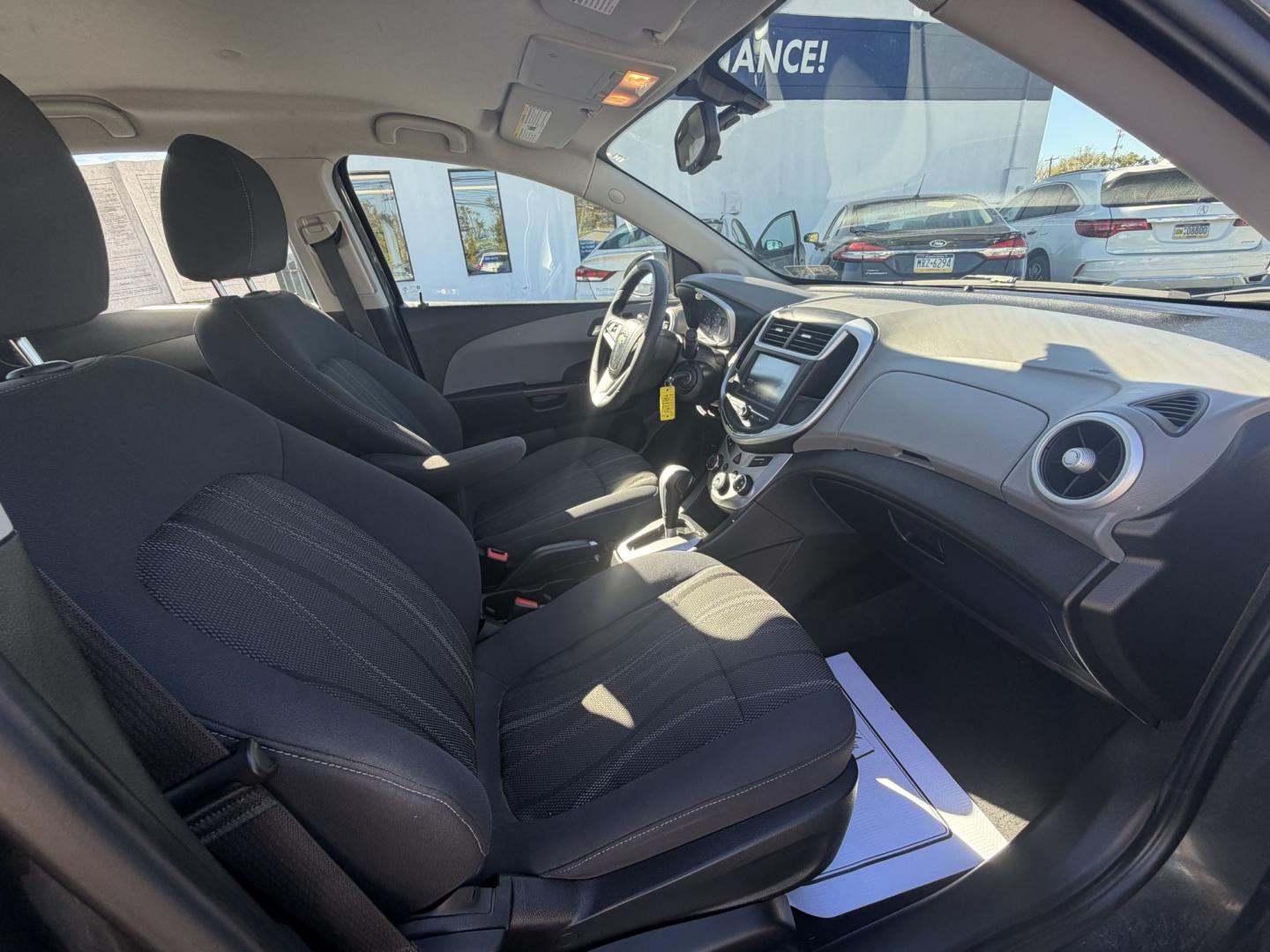 2017 GRAY Chevrolet Sonic LT Manual Sedan (1G1JD5SG6H4) with an 1.8L L4 DOHC 24V engine, 5M transmission, located at 1254 Manheim Pike, Lancaster, PA, 17601, (717) 393-9133, 40.062870, -76.323273- Photo#14