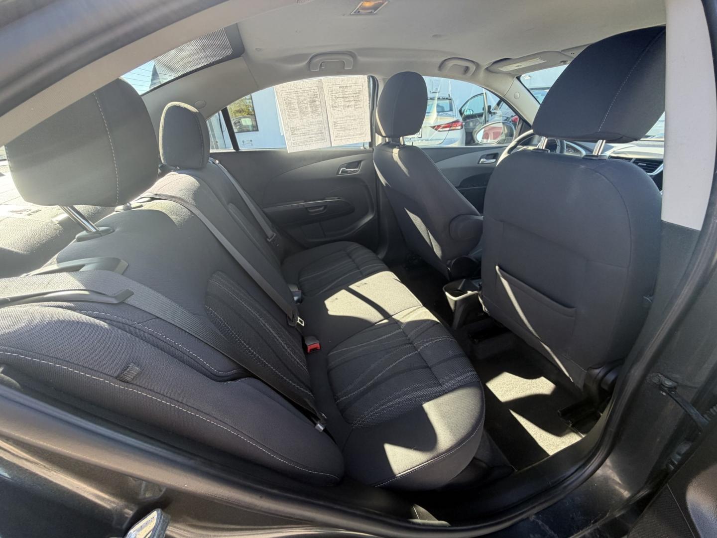 2017 GRAY Chevrolet Sonic LT Manual Sedan (1G1JD5SG6H4) with an 1.8L L4 DOHC 24V engine, 5M transmission, located at 1254 Manheim Pike, Lancaster, PA, 17601, (717) 393-9133, 40.062870, -76.323273- Photo#15