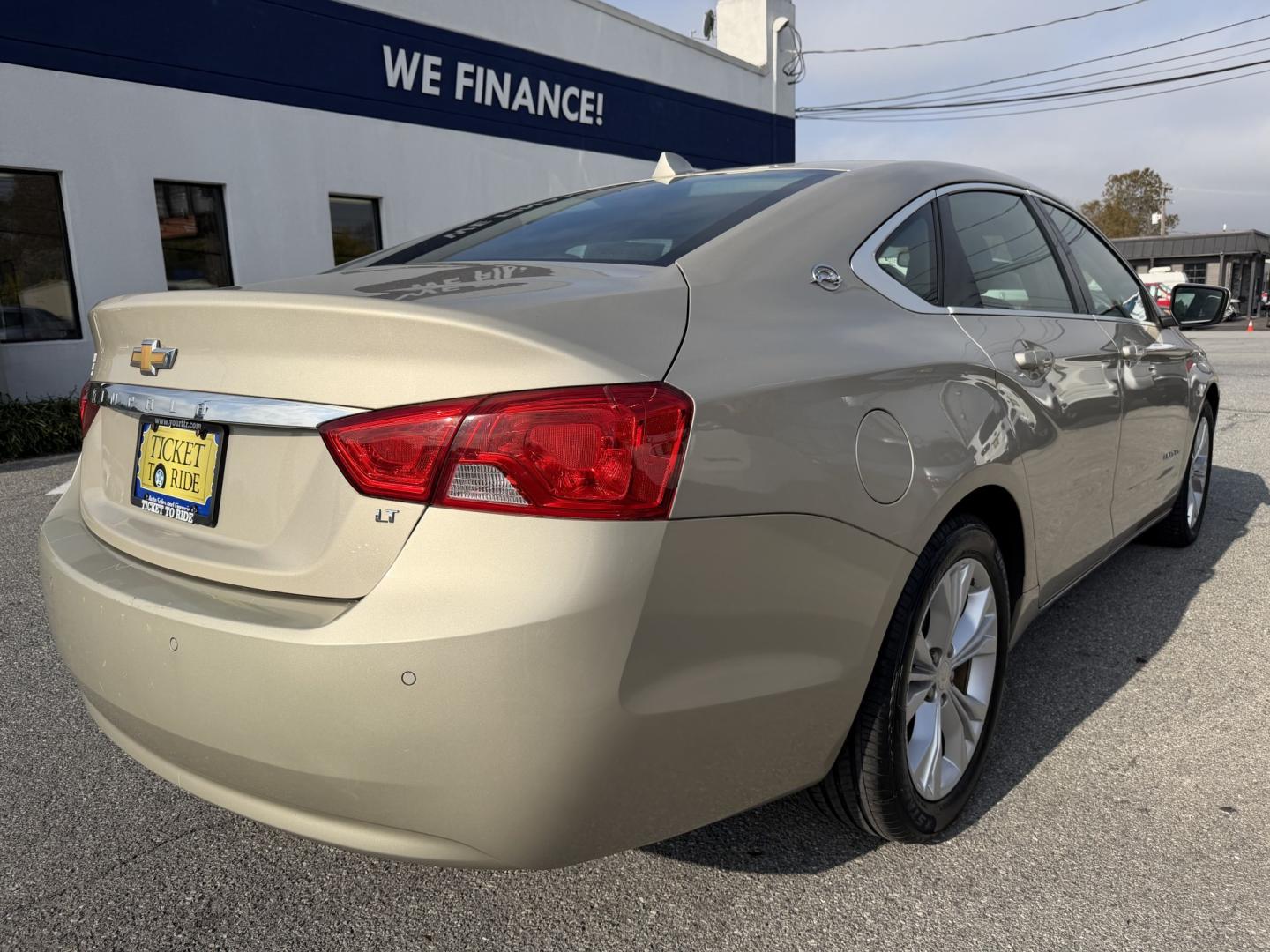 2014 GOLD Chevrolet Impala 2LT (2G1125S30E9) with an 3.6L V6 DOHC 16V FFV engine, 6-Speed Automatic transmission, located at 1254 Manheim Pike, Lancaster, PA, 17601, (717) 393-9133, 40.062870, -76.323273- Photo#4