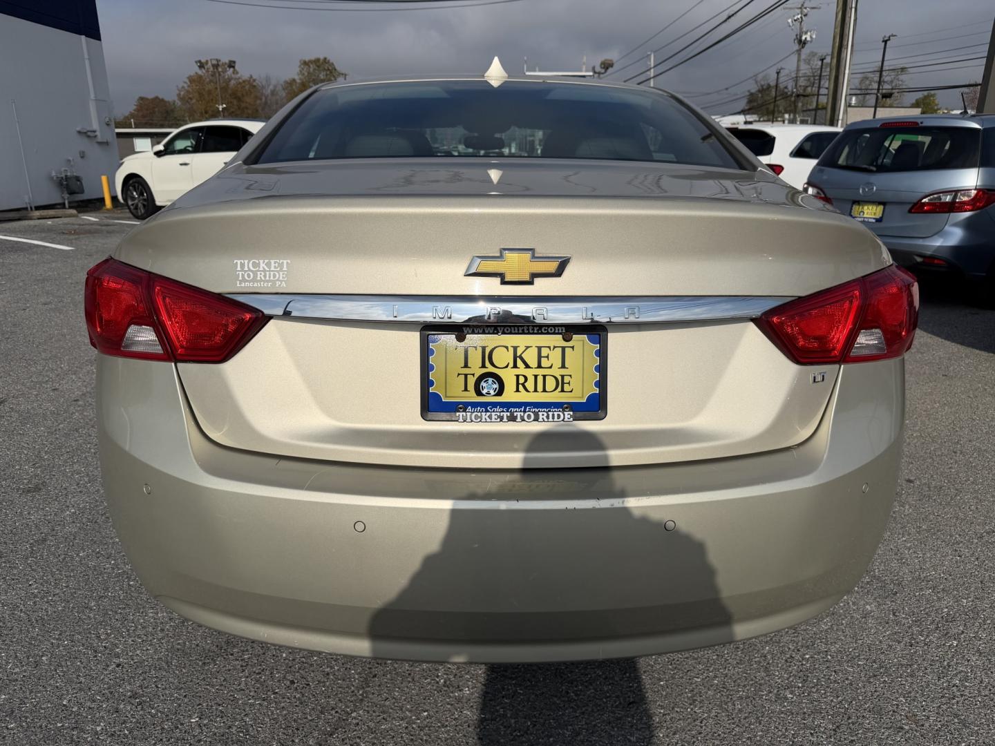 2014 GOLD Chevrolet Impala 2LT (2G1125S30E9) with an 3.6L V6 DOHC 16V FFV engine, 6-Speed Automatic transmission, located at 1254 Manheim Pike, Lancaster, PA, 17601, (717) 393-9133, 40.062870, -76.323273- Photo#3