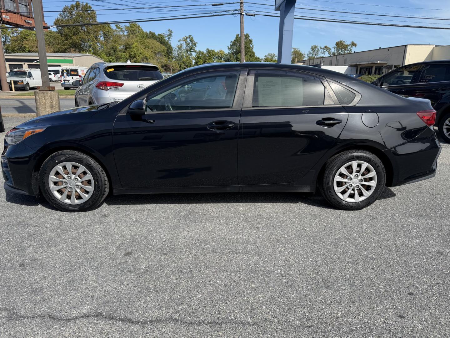 2020 BLACK Kia Forte FE 6M (3KPF24AD9LE) with an 2.0L L4 DOHC 16V engine, 6M transmission, located at 1254 Manheim Pike, Lancaster, PA, 17601, (717) 393-9133, 40.062870, -76.323273- Photo#1