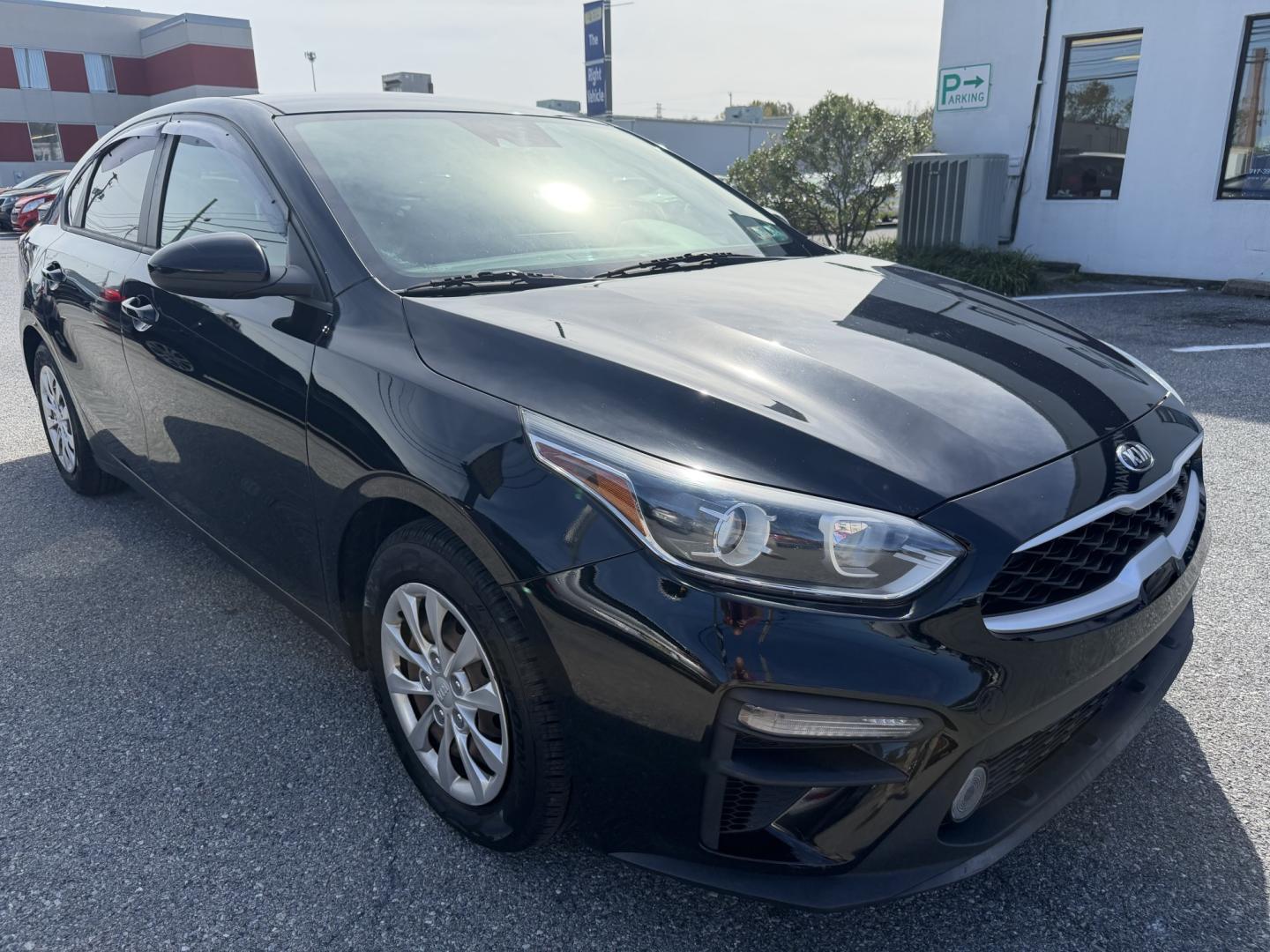 2020 BLACK Kia Forte FE 6M (3KPF24AD9LE) with an 2.0L L4 DOHC 16V engine, 6M transmission, located at 1254 Manheim Pike, Lancaster, PA, 17601, (717) 393-9133, 40.062870, -76.323273- Photo#4