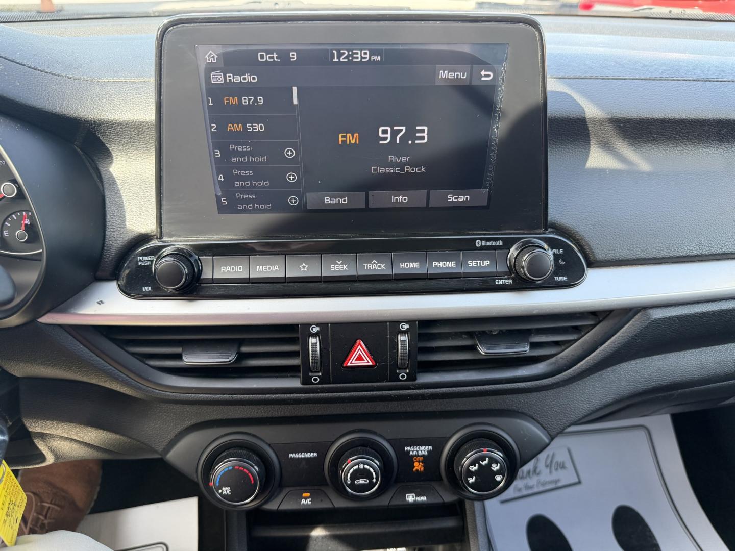 2020 BLACK Kia Forte FE 6M (3KPF24AD9LE) with an 2.0L L4 DOHC 16V engine, 6M transmission, located at 1254 Manheim Pike, Lancaster, PA, 17601, (717) 393-9133, 40.062870, -76.323273- Photo#9
