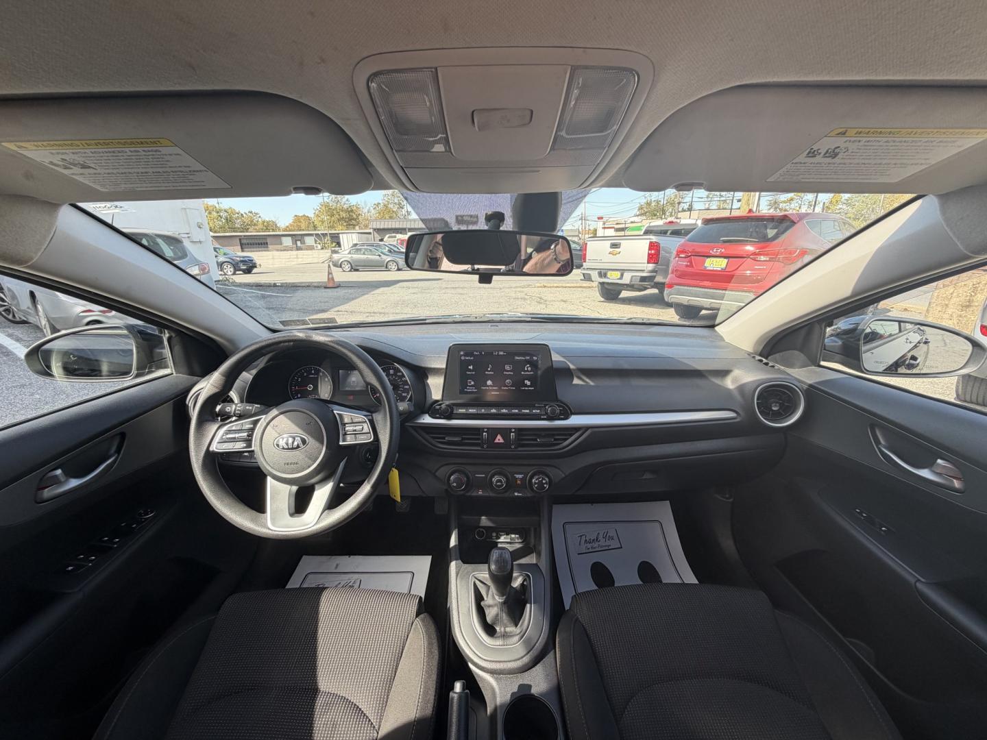 2020 BLACK Kia Forte FE 6M (3KPF24AD9LE) with an 2.0L L4 DOHC 16V engine, 6M transmission, located at 1254 Manheim Pike, Lancaster, PA, 17601, (717) 393-9133, 40.062870, -76.323273- Photo#11