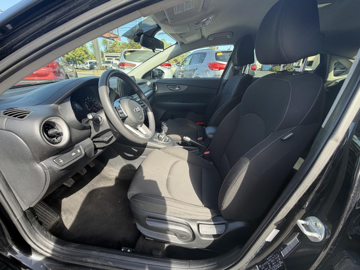 2020 BLACK Kia Forte FE 6M (3KPF24AD9LE) with an 2.0L L4 DOHC 16V engine, 6M transmission, located at 1254 Manheim Pike, Lancaster, PA, 17601, (717) 393-9133, 40.062870, -76.323273- Photo#12