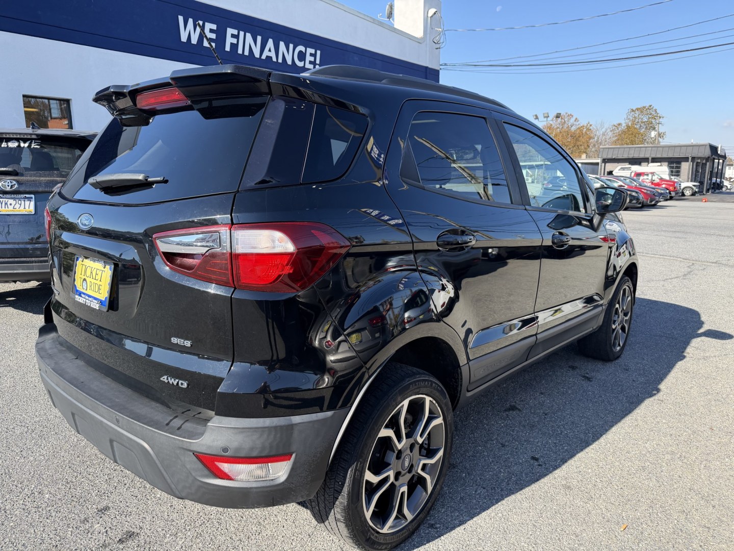 2019 BLACK Ford EcoSport SES AWD (MAJ6S3JL4KC) with an 2.0L L4 DOHC 16V engine, 6A transmission, located at 1254 Manheim Pike, Lancaster, PA, 17601, (717) 393-9133, 40.062870, -76.323273- Photo#4
