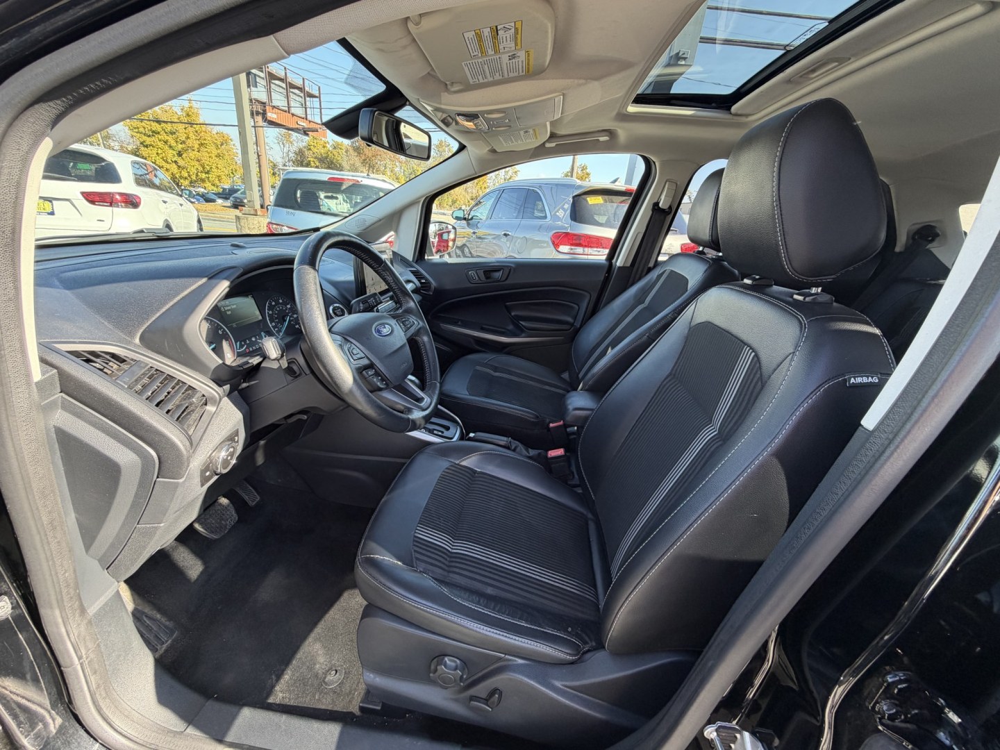 2019 BLACK Ford EcoSport SES AWD (MAJ6S3JL4KC) with an 2.0L L4 DOHC 16V engine, 6A transmission, located at 1254 Manheim Pike, Lancaster, PA, 17601, (717) 393-9133, 40.062870, -76.323273- Photo#14